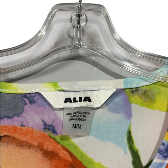 Vibrant ALIA Floral Blouse, Medium - Picture 4 of 8